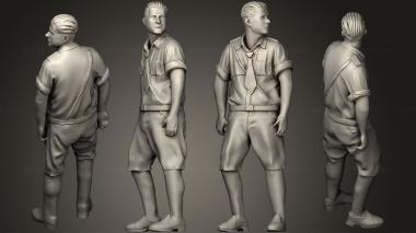 Figurines of people People59 3d model